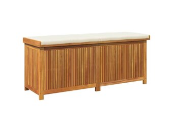Massief Acacia Houten Kussenbox Buiten 150x50cm - 35% Korting!