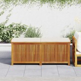 Massief Acacia Houten Kussenbox Buiten 150x50cm - 35% Korting!