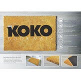Deurmat Kokosvezel Antislip 60x40cm - 31% Korting