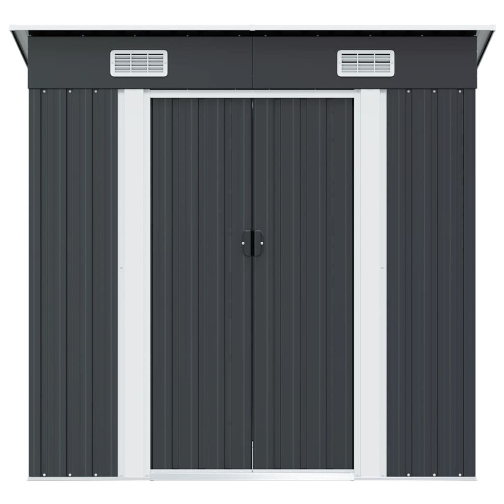 VidaXL Tuinschuur Staal Antraciet 55% Korting
