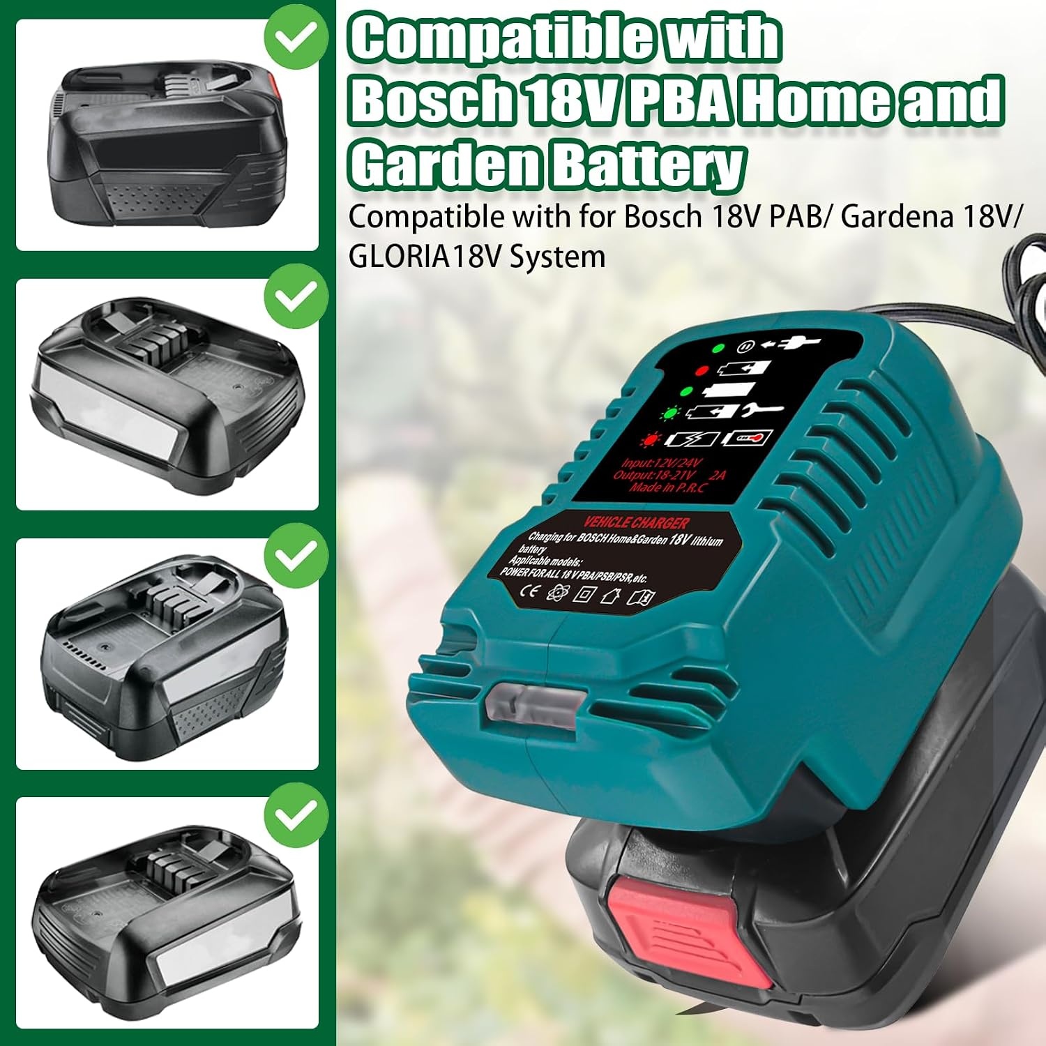 Snellader voor Bosch 18V PBA Accu - 41% Korting