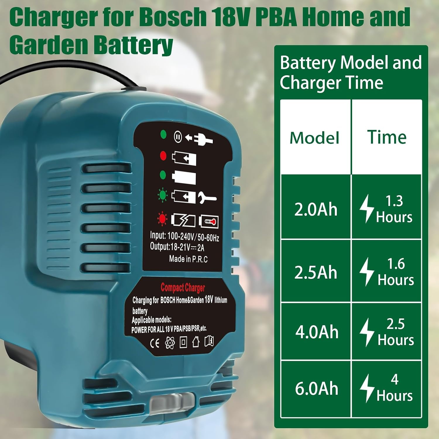 Snellader voor Bosch 18V PBA Accu - 41% Korting
