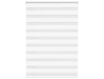 Zebra Rolgordijn Wit 100x150 cm (73% Korting)