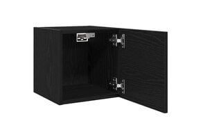Wand TV-kast Zwart Eiken - 39% Korting!