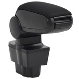 Zwarte Autoarmsteun 12x37x(31-48) cm ABS, geschikt voor OPEL CORSA D (2007-2014) - 33% Korting