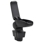 Zwarte Autoarmsteun 12x37x(31-48) cm ABS, geschikt voor OPEL CORSA D (2007-2014) - 33% Korting