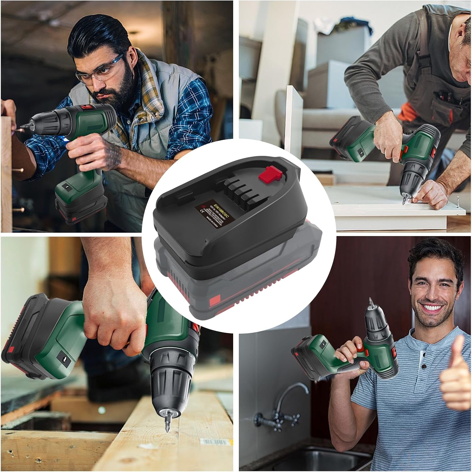 Adapter Einhell 18V accu naar Bosch PBA gereedschap - 31% Korting