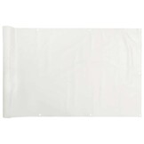 vidaXL Balkonscherm PVC Wit 400x120 cm - 32% Korting!