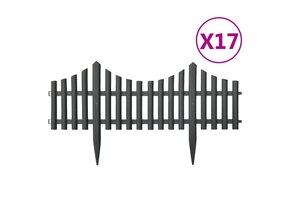 Gazonranden Antraciet PP 10m - 32% Korting