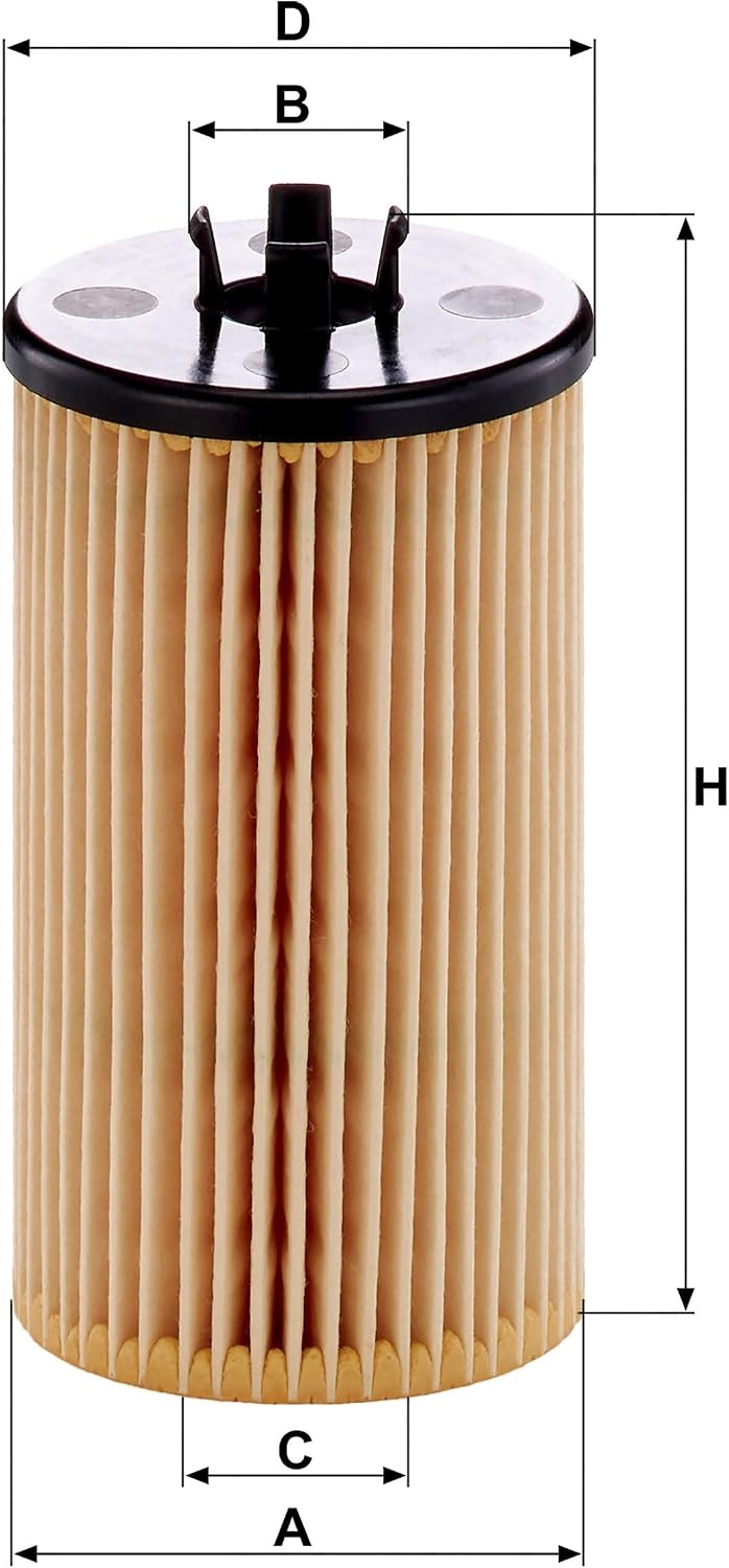 MANN-FILTER HU 612/2 x Oliefilter - 43% Korting