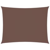 Rechthoekig Zonnescherm 6x7m Oxford Stof Bruin - 34% Korting
