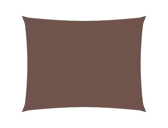 Rechthoekig Zonnescherm 6x7m Oxford Stof Bruin - 34% Korting