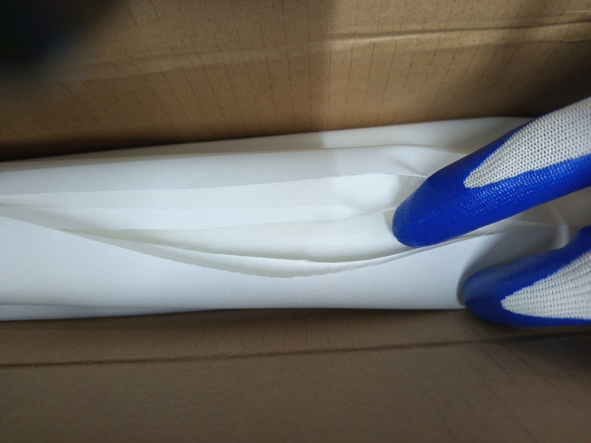vidaXL Buitenrolgordijn UV-bescherming Wit 100 x 230 cm (B x H)