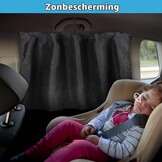 ZATOOTO Scheidingsgordijnen auto set van 3, inkijkbescherming, achterruitgordijn, autogordijnen, campergordijn voor reizen, kamperen, dutje, slapen, groot 180 x 110 cm - Maat 180 x 110 cm