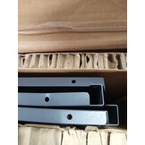 vidaXL Plantenbakken 2 st 50x50x50 cm staal antracietkleurig