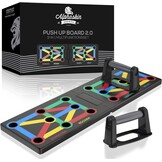 ALPHASKIN® Premium push-up board set I push-up handvatten home workout I 9 in 1 push up board I home gym I fitnessapparatuur voor thuis