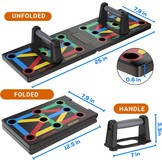 ALPHASKIN® Premium push-up board set I push-up handvatten home workout I 9 in 1 push up board I home gym I fitnessapparatuur voor thuis