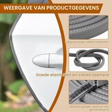 Randbeschermer voor plaatmetaal, rubberen klembereik 1-2 mm, metalen randbeschermingsprofiel voor scherpe randen. Geschikt voor auto's, plaatbewerking, botenbouw, knutselprojecten, 5M(5, Grijs, 2mm)