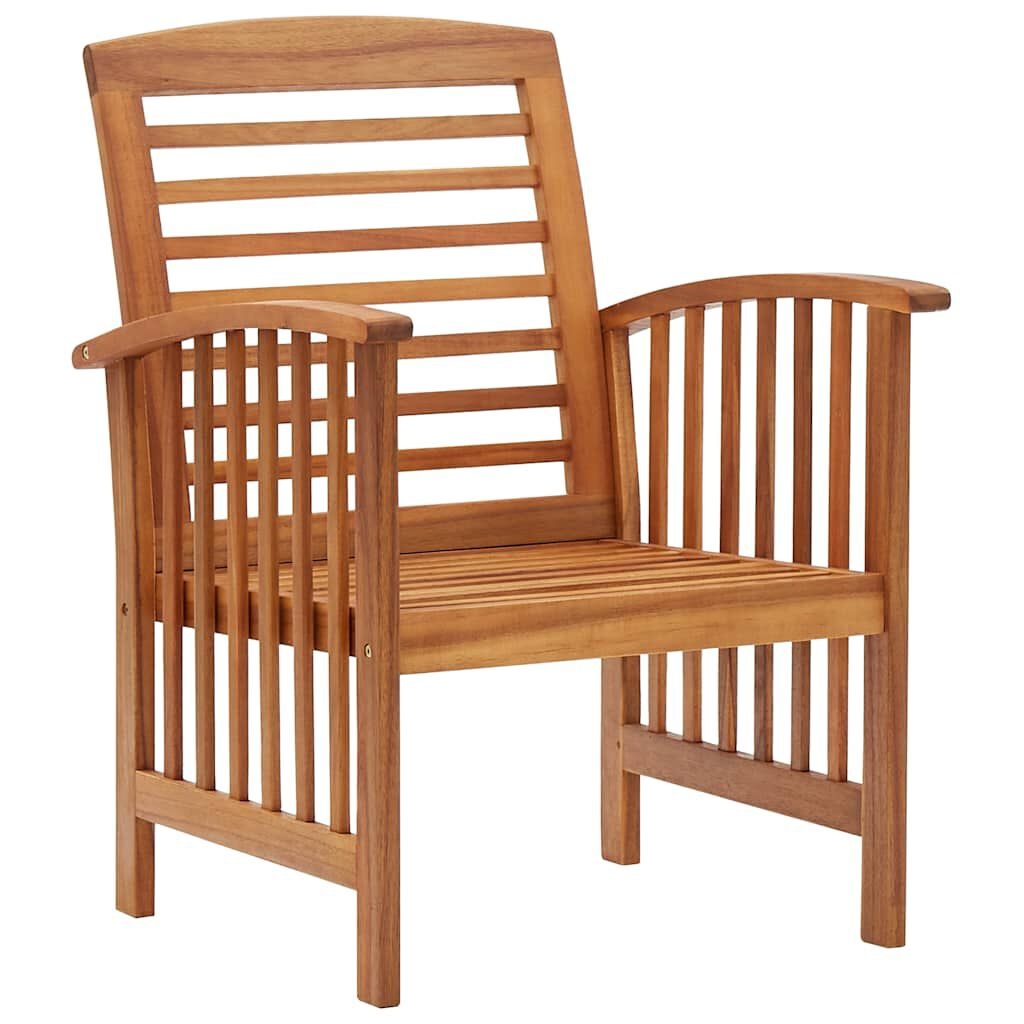vidaXL Tuinstoelen 2 st massief acaciahout