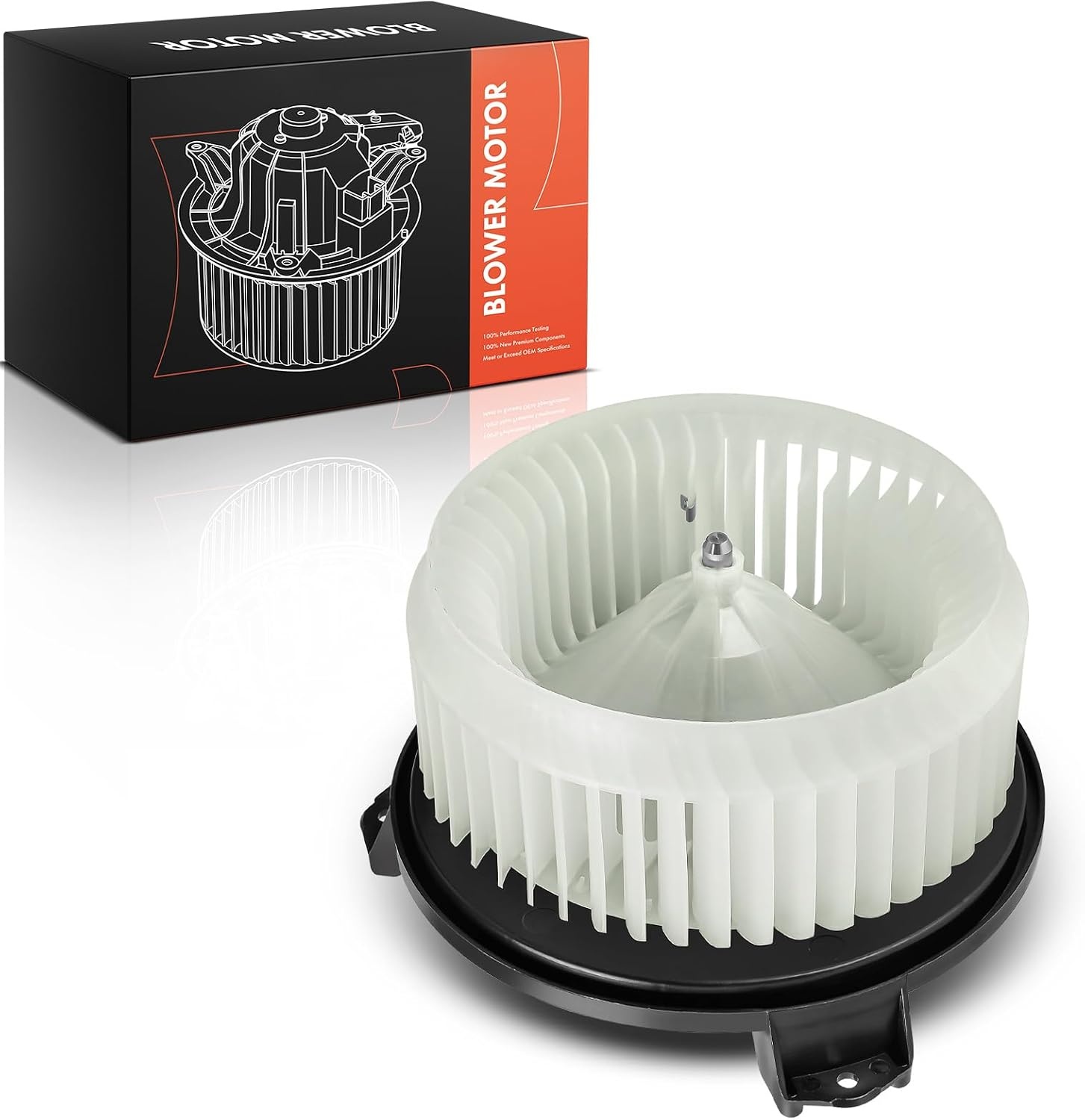 Frankberg Kachelventilator voor Honda Civic VIII en CR-V III en Jeep Wrangler III - 12V 2-Pin