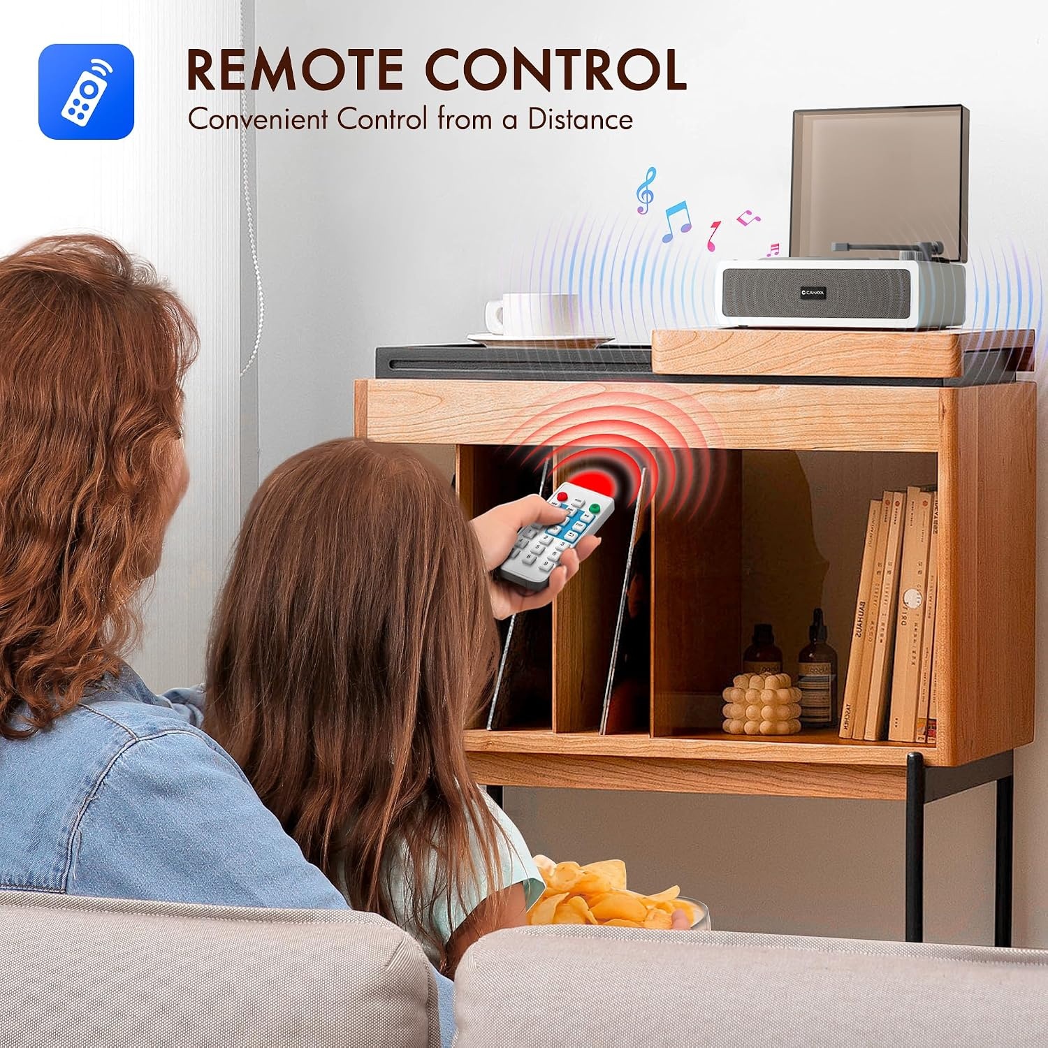 CAHAYA CD-speler met Bluetooth 5.4 en afstandsbediening voor huishoudelijk gebruik - desktop cd-speler ingebouwde dual hifi-sound-luidspreker en 3600 mAh-batterij - ideale cadeaukeuze