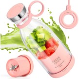 Draagbare Blender voor Smoothies Maker - 350 ml - Mixer, USB, Krachtige Motor, Draadloos Opladen, Ideaal voor Reizen, Blender to go vers sap blender, milkshakes, fruit blender