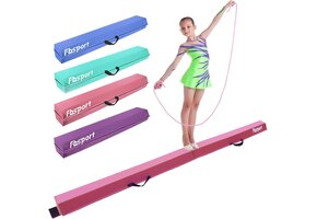 Opvouwbare Turnbalk - 300 cm, PU-leer, Antislip - 34% Korting