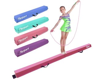 Opvouwbare Turnbalk - 300 cm, PU-leer, Antislip - 34% Korting