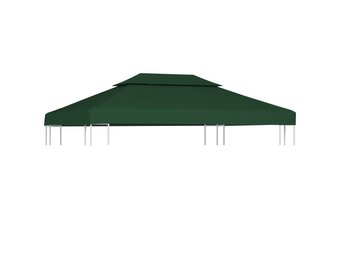 VidaXL Vervangend Prieeldoek Groen 3x4m - 34% Korting