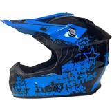 Kindermotocrosshelm Full-Face ECE 22.06 Zwart Maat L (34% Korting)