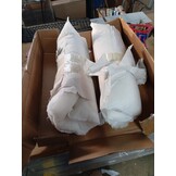 Sierkussens Kunstleer Zwart 40x40 cm (2 stuks) - 54% Korting
