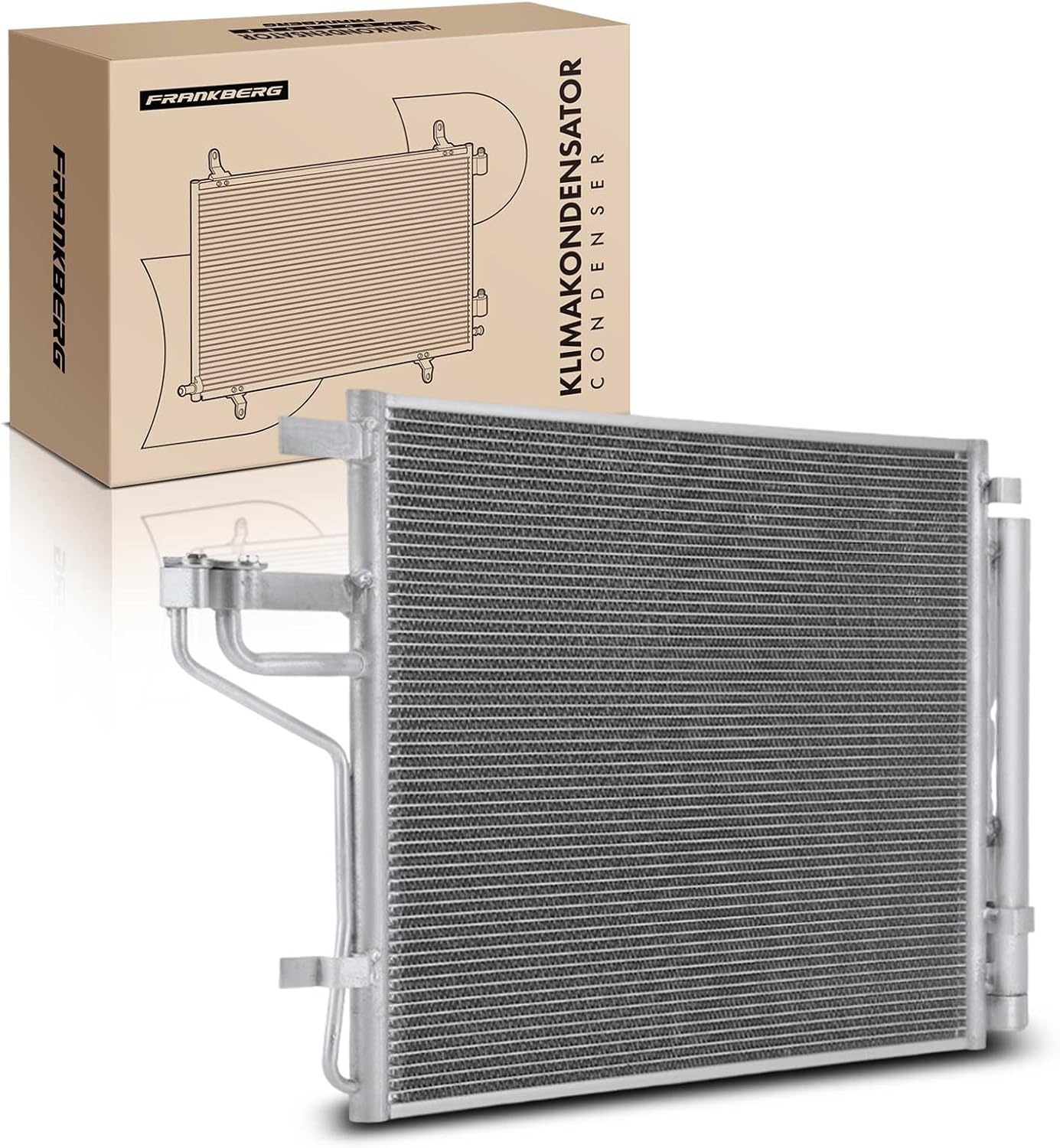 Frankberg Condensator-airconditioning met droger, compatibel met i10 AC3 AI3 1,0L 1,2L benzine 2019-Heute Picanto JA 1,0L 1,2L benzine 2017-Heute Vervanging # 97606G6050