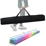 HomeSun zweefbalk, 240 cm, opvouwbaar, balansbalk, gymnastiekbalk, oefening, fitness, training, turnen voor thuis