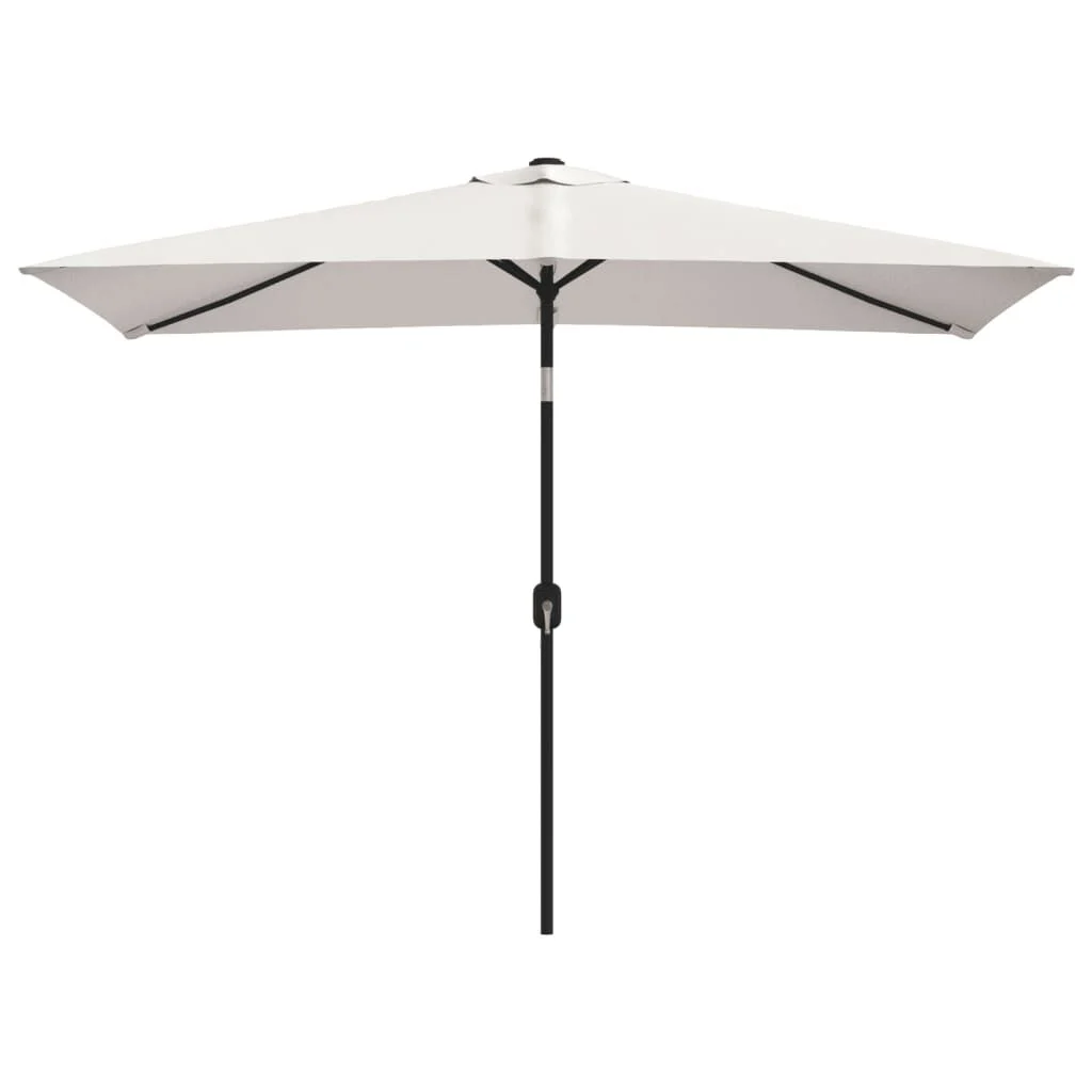 Vierkante Parasol Zandwit 200x300cm - 58% Korting!