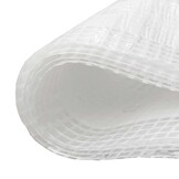 vidaXL Leno dekzeil 260 g/m² 2x4 m wit