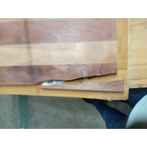 Acaciahout Tafelblad Rechthoekig met Natuurlijke Rand 90x40 cm - 59% Korting