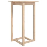 Bartafel Massief Grenenhout 60x60x110 cm - 34% Korting