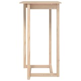 Bartafel Massief Grenenhout 60x60x110 cm - 34% Korting