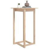 Bartafel Massief Grenenhout 60x60x110 cm - 34% Korting
