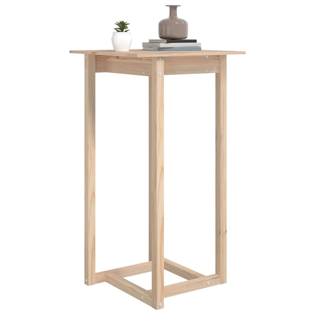 Bartafel Massief Grenenhout 60x60x110 cm - 34% Korting
