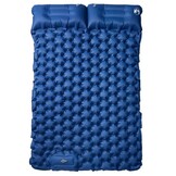 2-persoons Zelfopblaasbaar Kampeermatras met Kussens - Marineblauw (34% Korting)