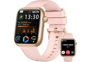 Smartwatch met 1,83" HD Scherm, 120+ Sportmodi, Roze (27% Korting)