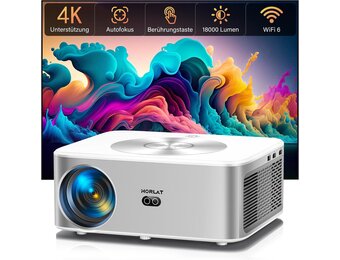 Full HD Beamer met 1080p, WiFi & Bluetooth - 54% Korting!
