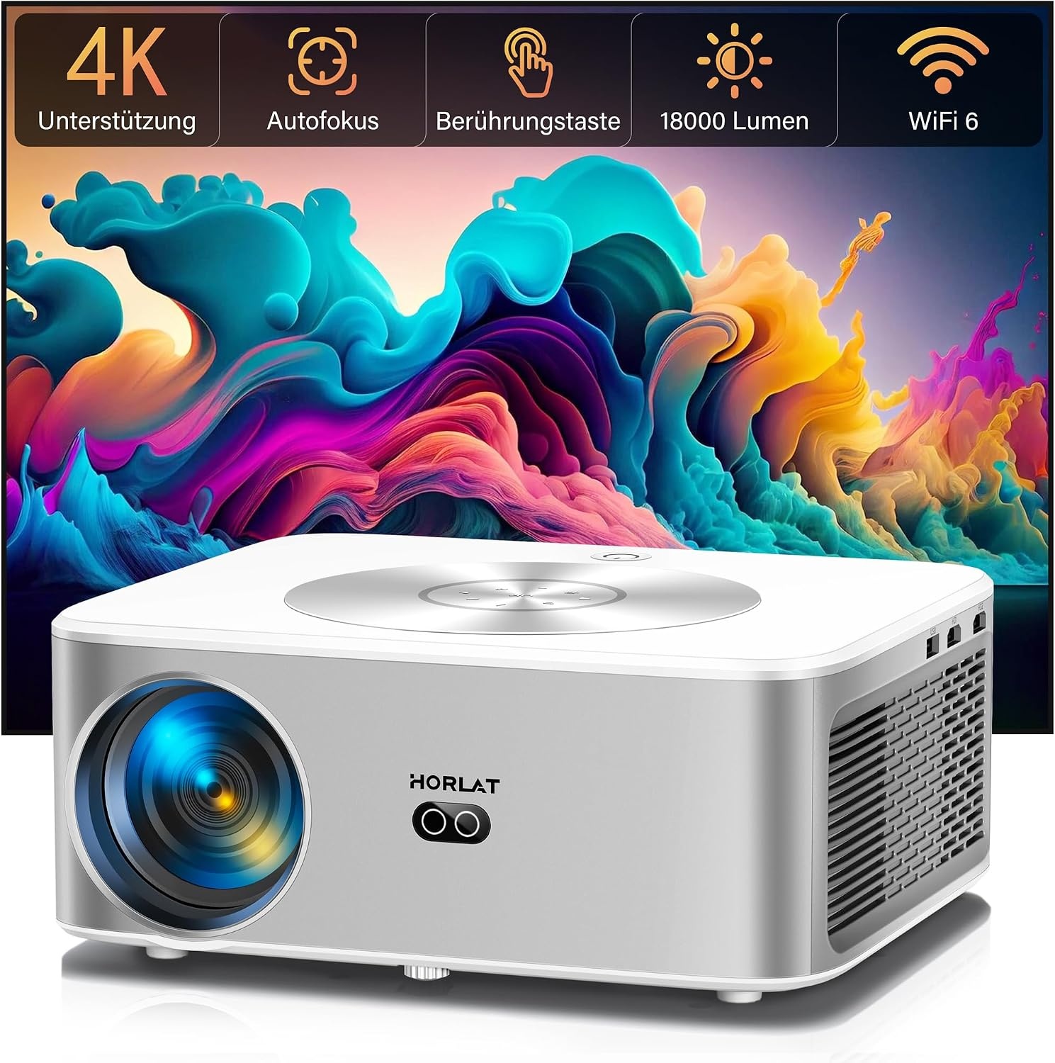 Full HD Beamer met 1080p, WiFi & Bluetooth - 54% Korting!