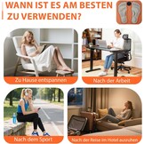 Voetmassageapparaat met 3D Dieptemassage & 6 Modi - 33% Korting