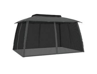 vidaXL Prieel 3,93x2,93m Antraciet - 35% Korting