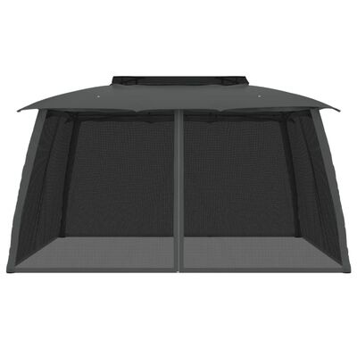 vidaXL Prieel 3,93x2,93m Antraciet - 35% Korting