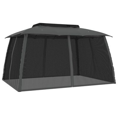 vidaXL Prieel 3,93x2,93m Antraciet - 35% Korting