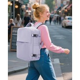 Handbagage Rugzak 40x30x20cm met Vacuüm Pomp - 33% Korting!