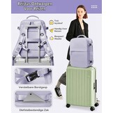 Handbagage Rugzak 40x30x20cm met Vacuüm Pomp - 33% Korting!